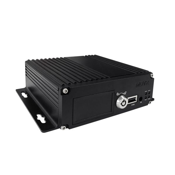 Dual TF Card Mobile DVR storage 1TB H.264 1080P truck bus taxi MDVR 4ch Mobile digital video recorder