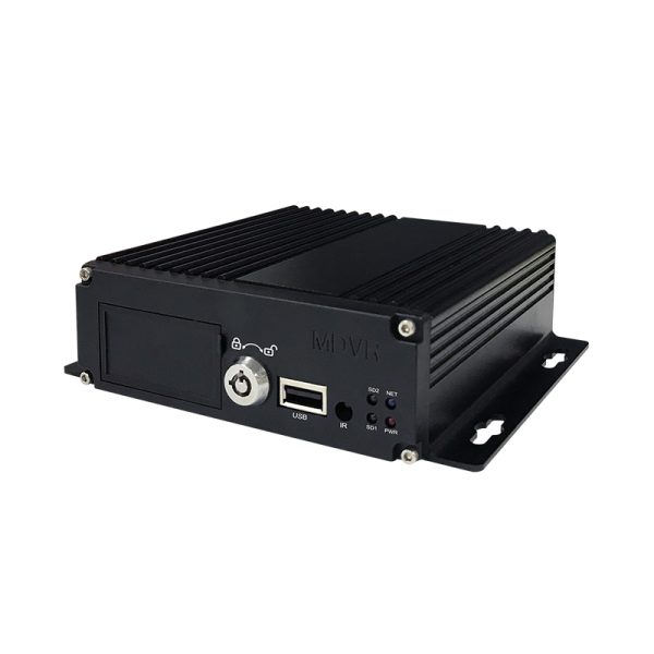 Dual TF Card Mobile DVR storage 1TB H.264 1080P truck bus taxi MDVR 4ch Mobile digital video recorder