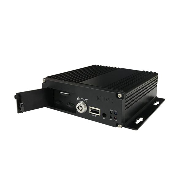 Dual TF Card Mobile DVR storage 1TB H.264 1080P truck bus taxi MDVR 4ch Mobile digital video recorder