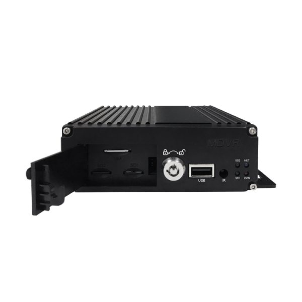 Dual TF Card Mobile DVR storage 1TB H.264 1080P truck bus taxi MDVR 4ch Mobile digital video recorder